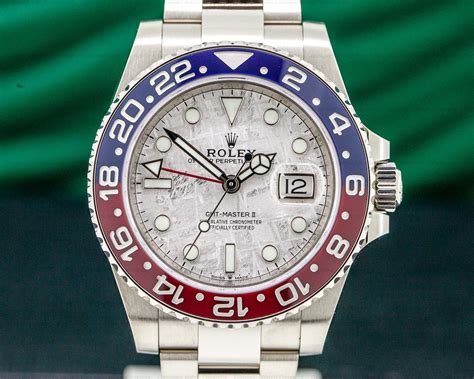 rolex white gold pepsi|rolex gmt master ii white gold.